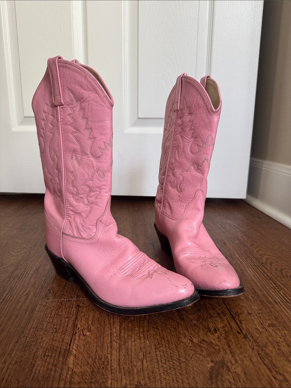 Genuine Leather VINTAGE Cowboy boots